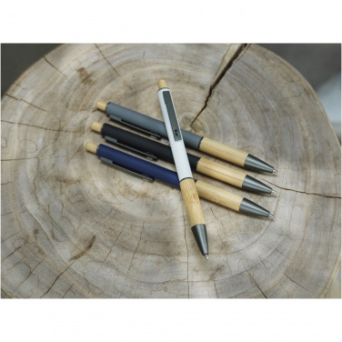 Logotrade Logogeschenke das Foto: Darius Kugelschreiber aus recyceltem Aluminium