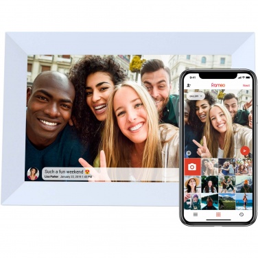 Logotrade Werbeartikel das Foto: Prixton Prado 10" Frameo digitaler WLAN Fotorahmen