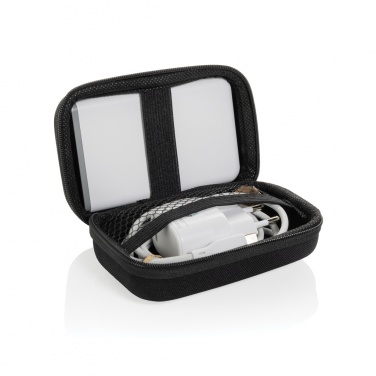 Logotrade Geschäftsgeschenke das Foto: Surge 3-tlg. 20W Type-C Ladeset aus RCS recyceltem PET