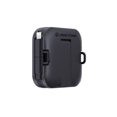 Logotrade werbemittel das Foto: Urban Vitamin San Jose 100W-Halter mit einziehbarem Kabel