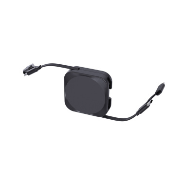 Logotrade Werbegeschenke das Foto: Urban Vitamin San Jose 100W-Halter mit einziehbarem Kabel