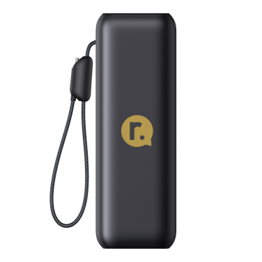 Logotrade Geschäftsgeschenke das Foto: Anker Powerbank 25.000mAh-165W, mit integr. einziehb. Kabel