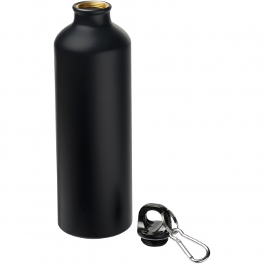 Logo trade corporate gift photo of: Oregon 770 ml matte water bottle with carabiner