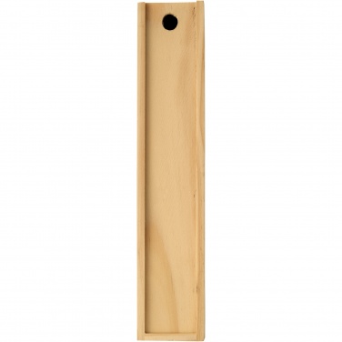 Logo trade business gift photo of: Pines 12-piece wooden pencil set