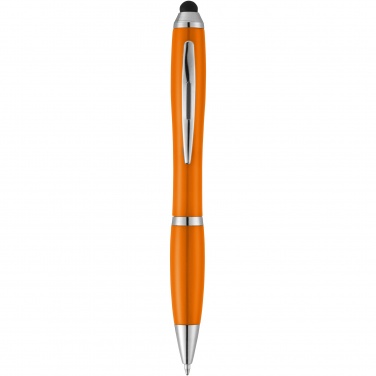 Logotrade corporate gifts photo of: Nash stylus ballpoint pen with coloured grip