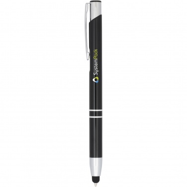 Logotrade corporate gift picture of: Moneta anodized aluminium click stylus ballpoint pen