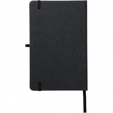 Logo trade corporate gift photo of: Atlana leather pieces notebook