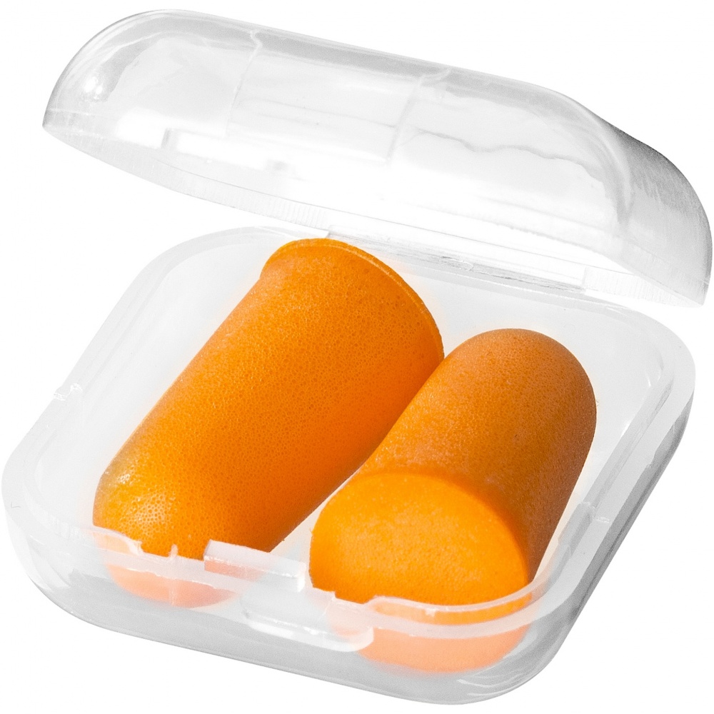 Logotrade promotional item image of: Serenity earplugs with travel case
