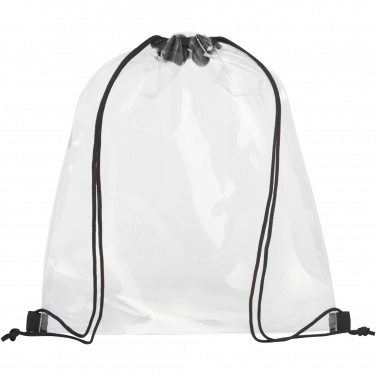 Logotrade promotional item picture of: Lancaster transparent drawstring bag 5L