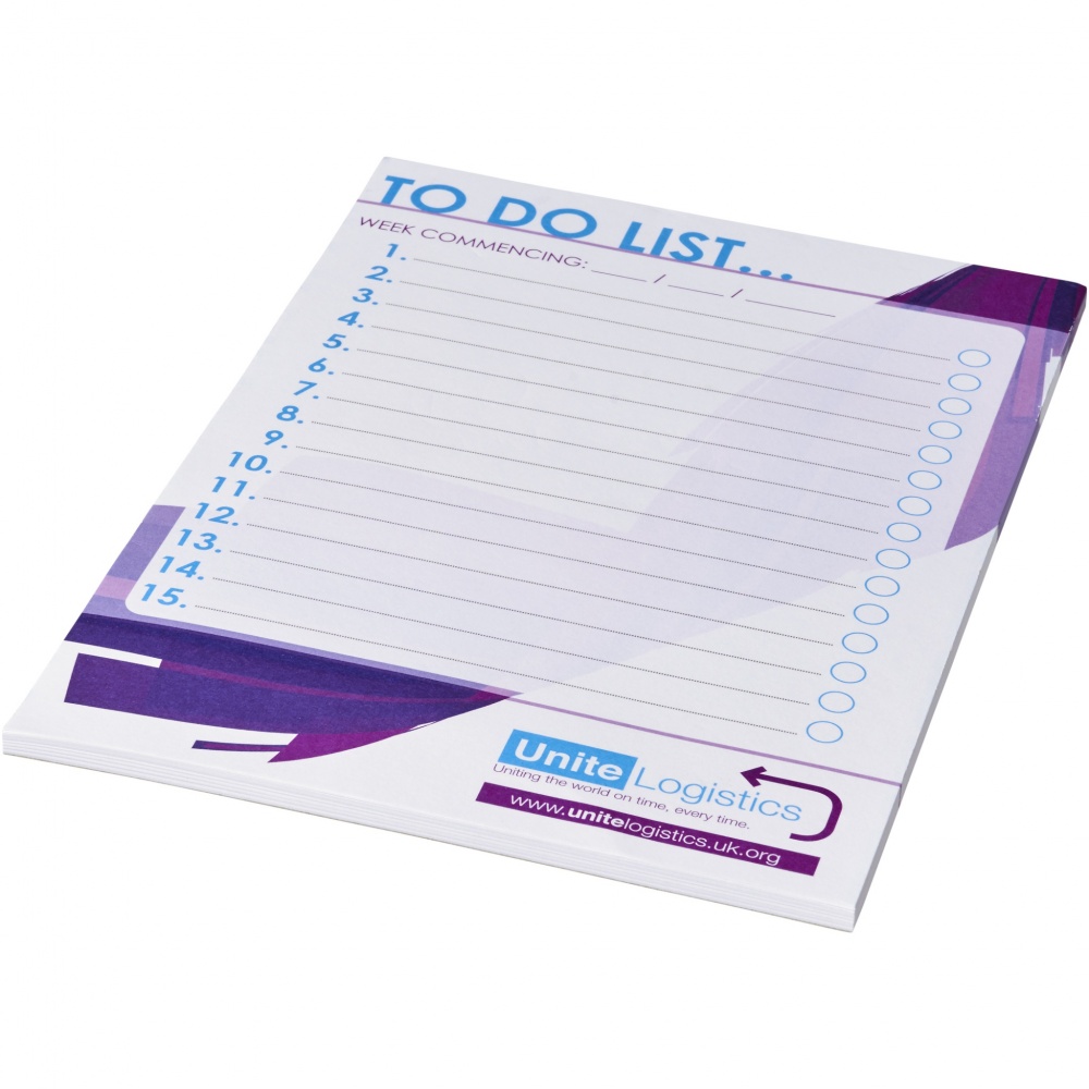 Logo trade advertising product photo of: Desk-Mate® A5 notepad