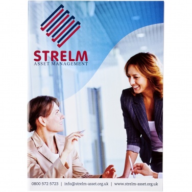 Logo trade promotional products picture of: Desk-Mate® A5 notepad wrap over cover