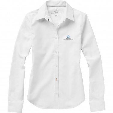 Logo trade advertising products picture of: Vaillant long sleeve women's oxford shirt
