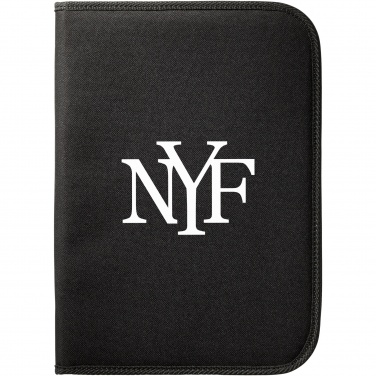 Logo trade promotional merchandise image of: Berkely A4 zippered portfolio