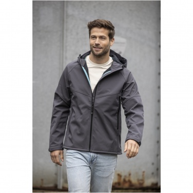 Logotrade advertising product image of: Coltan men’s GRS recycled softshell jacket