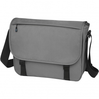 Logo trade promotional merchandise photo of: Baikal GRS RPET 15" laptop bag 12L