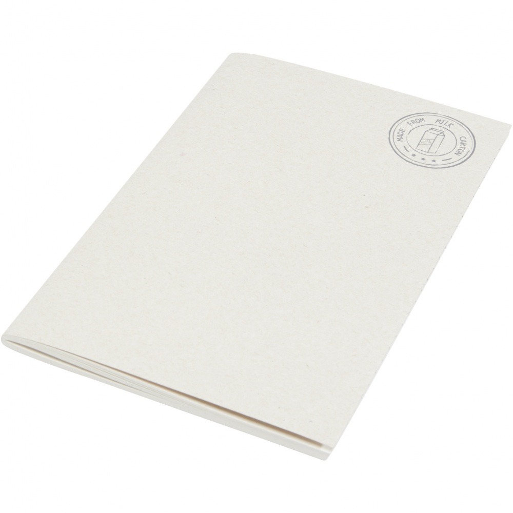 Logo trade promotional merchandise image of: Dairy Dream A5 size reference recycled milk cartons cahier notebook