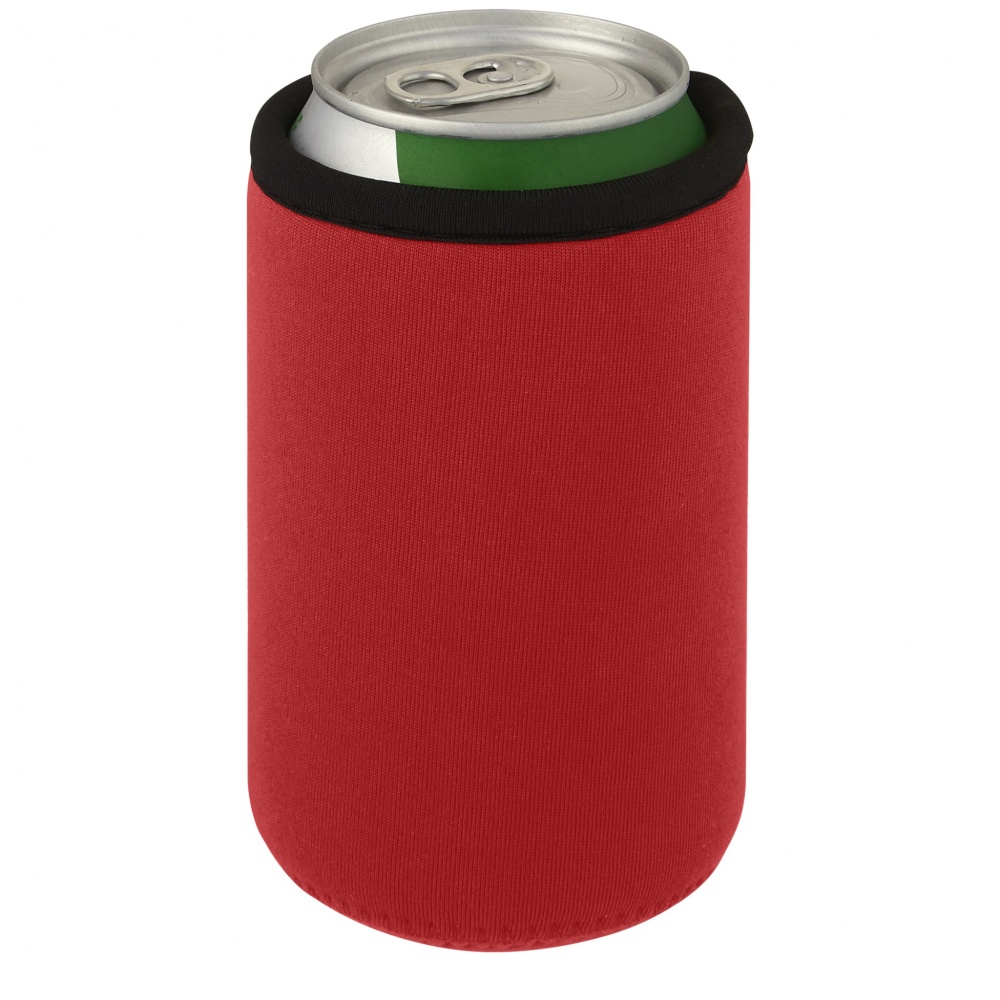 Logotrade promotional items photo of: Vrie recycled neoprene can sleeve holder