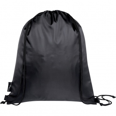 Logotrade promotional products photo of: Ash recycled foldable drawstring bag 7L