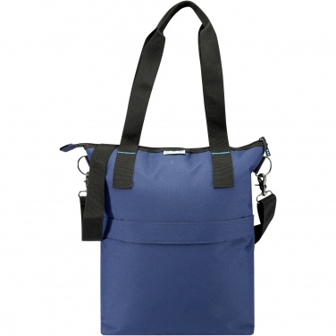 Logo trade corporate gifts picture of: REPREVE® Our Ocean™ 15" GRS RPET laptop tote bag 12L