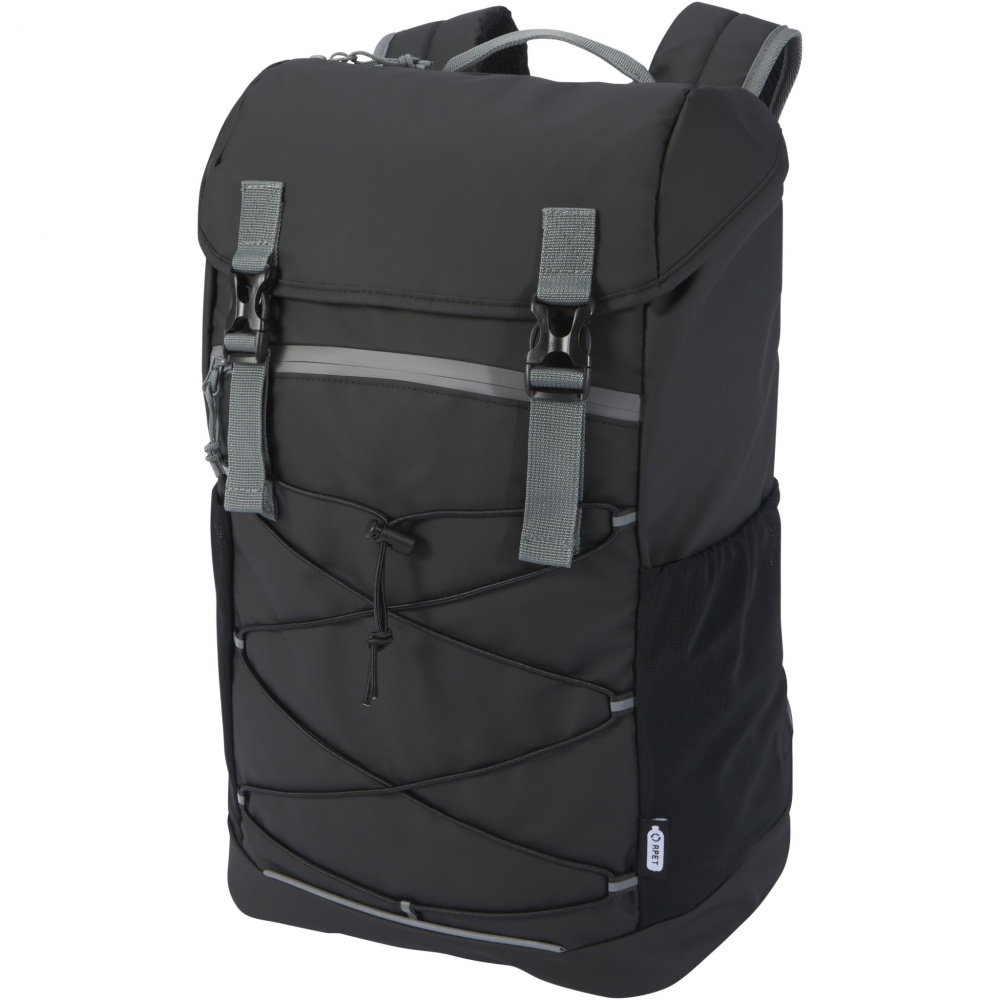 Logo trade promotional item photo of: Aqua 15.6" GRS recycled water resistant laptop backpack 23L