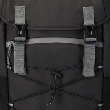 Logo trade promotional merchandise picture of: Aqua 15.6" GRS recycled water resistant laptop backpack 23L