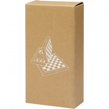 Logo trade promotional products picture of: Mugo 3-in-1 wooden game set