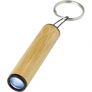 Logotrade corporate gifts photo of: Cane bamboo key ring with light