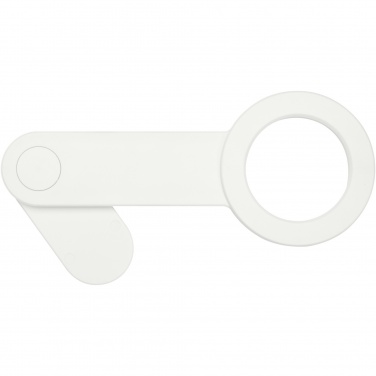 Logotrade promotional item image of: Hook recycled plastic desktop phone holder