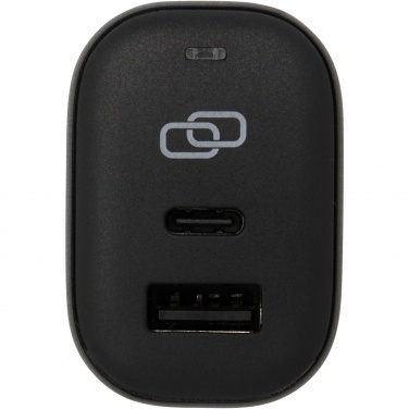 Logo trade advertising product photo of: ADAPT 25W recycled plastic PD travel charger
