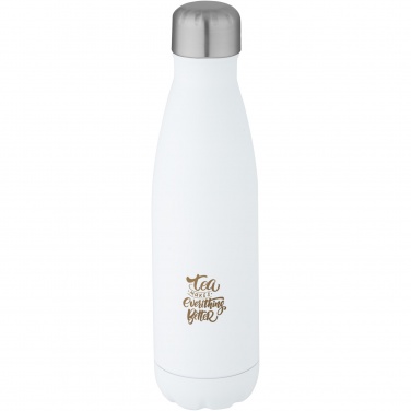 Logo trade promotional merchandise picture of: Cove 500 ml RCS certified recycled stainless steel vacuum insulated bottle 