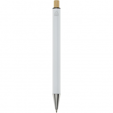 Logotrade promotional giveaways photo of: Cyrus recycled aluminium ballpoint pen (blue ink)