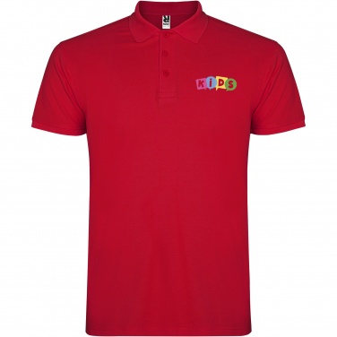 Logo trade promotional product photo of: Star short sleeve kids polo