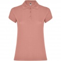 Star short sleeve women's polo, Clay Orange