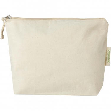 Logotrade promotional product image of: Orissa 180 g/m² organic toiletry bag 1L