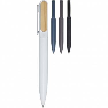 Logo trade promotional giveaways image of: Blanca recycled aluminium ballpoint pen