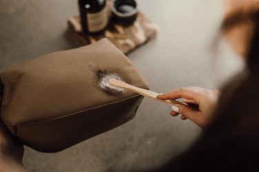 Logo trade business gifts image of: VINGA Sloane toiletry bag RCS recycled polyester