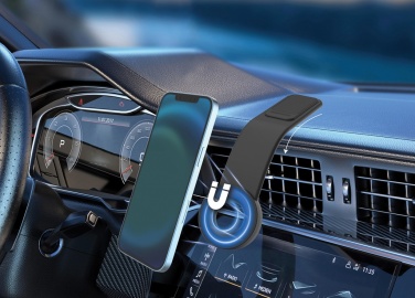 Logotrade promotional items photo of: DriveGrip RCS recycled plastic universal magnetic car holder