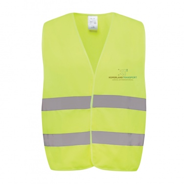 Logo trade advertising products picture of: GRS recycled PET high-visibility safety vest