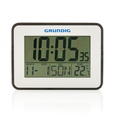 Logo trade promotional giveaways picture of: Grundig weatherstation alarm and calendar