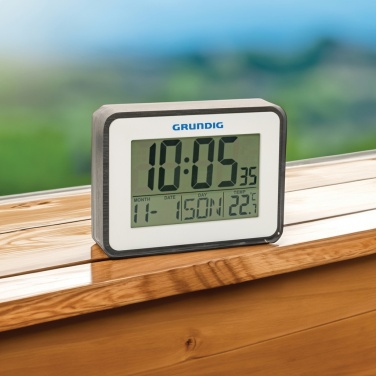 Logotrade corporate gift picture of: Grundig weatherstation alarm and calendar