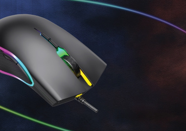 Logo trade promotional gifts picture of: RGB gaming mouse