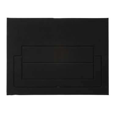 Logo trade promotional gifts picture of: Impact AWARE RPET Foldable desk organizer with laptop stand