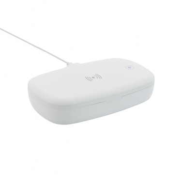 Logotrade corporate gift picture of: UV-C steriliser box with 5W wireless charger