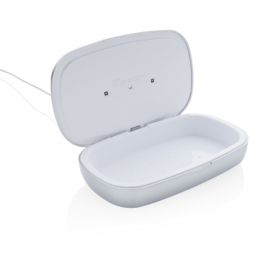 Logo trade corporate gift photo of: Rena UV-C steriliser box with 5W wireless charger