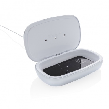 Logo trade promotional gift photo of: Rena UV-C steriliser box with 5W wireless charger