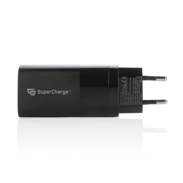 Logotrade advertising product picture of: Philips 65W ultra fast PD 3-port USB wall charger
