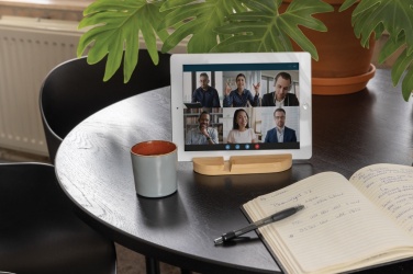 Logotrade promotional items photo of: Bamboo tablet and phone holder