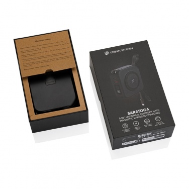Logo trade promotional items picture of: Urban Vitamin Saratoga 5 in 1 universal charger