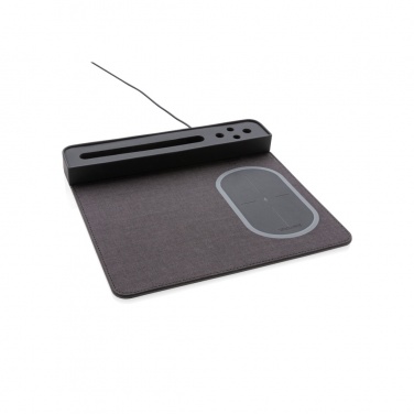 Logo trade promotional item photo of: Air mousepad with 5W wireless charging and USB
