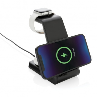 Logo trade promotional giveaways picture of: Urban Vitamin Fairfield 3 in1 RCS rplastic charger